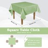 RUDONG M 1 Pack 60 x 60 Inch Square Tablecloth,