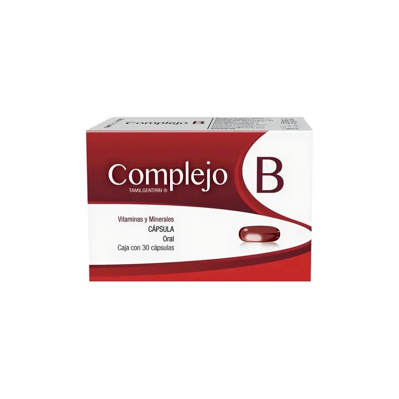 Progela Complejo B Vitaminas Y Minerales 30 Cap