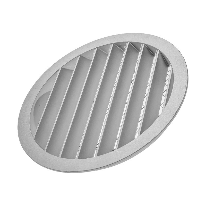 Vent Systems 8" Inch Round Register Vent Cover - Aluminum