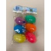 VINTAGE EGGSVILLE USA TOY EGGS 6 JUMBO PLASTIC EASTER EGGS