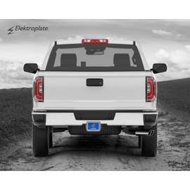 Elektroplate Oklahoma State Flag All Metal Brushed Chrome Hitch Cover for Trucks and SUVs | Fits Standard 2" Trailer Hitch Receivers | Premium Weatherproof