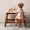 Jurath Wooden Step Stool for Adults Step Stool for Toddlers
