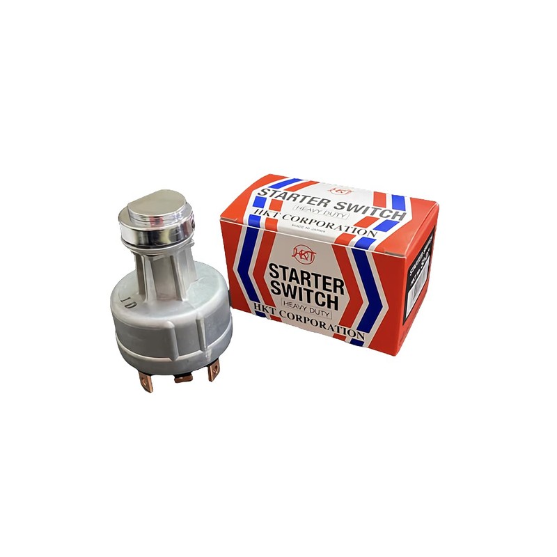 Domestic HKT Universal Key Key Ignition Switch with Spring Bezel