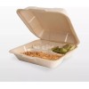 Nali 100 Pz Contenedor Charola 7x7 Biodegradable Division / Liso