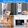 Lamsimoy 50Pcs 125 Khz Proximity ID Card RFID Keyfob Access