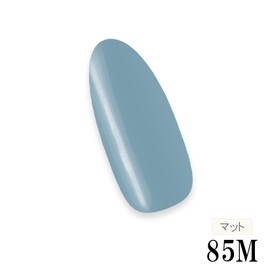 LinoGel Reno Gel Color Gel Nail Made in Japan, Cosmetics Registration, 0.2 oz (5 g), Compatible with LED/UV Light, 33.9 ft (85 m), Shadow Blue, Professional Matte Color, Blue
