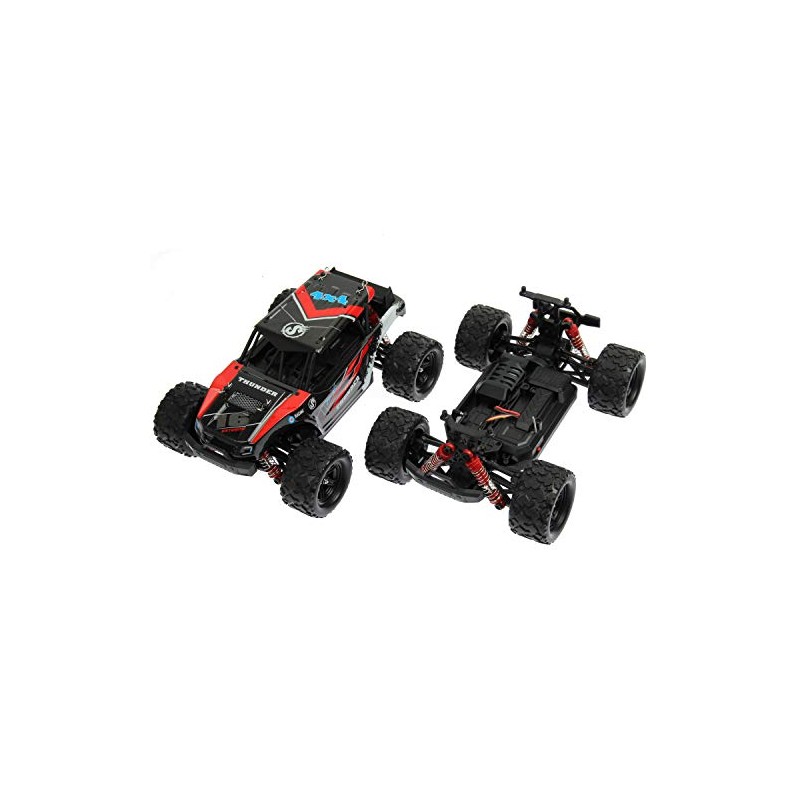 FunTomia Maximum RC Monster Truck - 4WD Thunder Car 36km/h