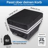 HiLo sports Rain Cover Bicycle Basket – [For All Rear
