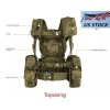 yaos Russian SMERSH M1 Tactical Vest MOLLE Chest Rig Black