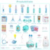 Anpro 46-Piece Doctor's Case Medical Toy Role Play Toy Set,