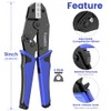 Wire Stripper and Crimping Tool,AWG 24-10 Automatic Stripper Tool with