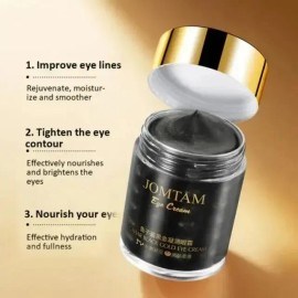 Crema Para Ojos Con Extracto De Caviar Hidratante Ideal Para Cuidado Diario Del Contorno De Ojos Y Mantener La Piel Suave Y Humectada Diler