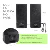 Ele-Gate Par Bocinas Escritorio PC entrada 3.5mm USB Ele-gate Bc.87