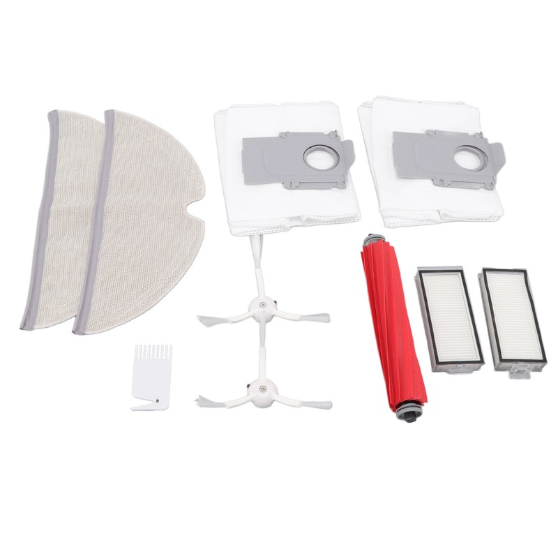 Vacuum Cleaner Main and Side Brush Replacement Set with Filter