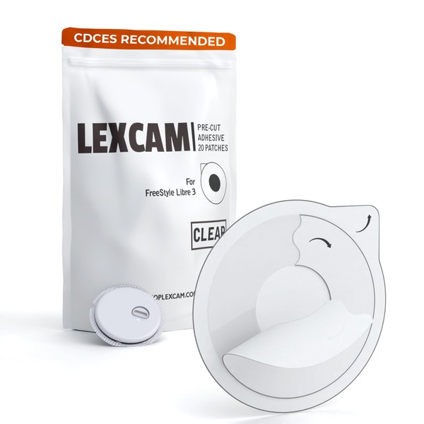 Lexcam Adhesive Freestyle Libre 3 Only Sensor Covers – Pack
