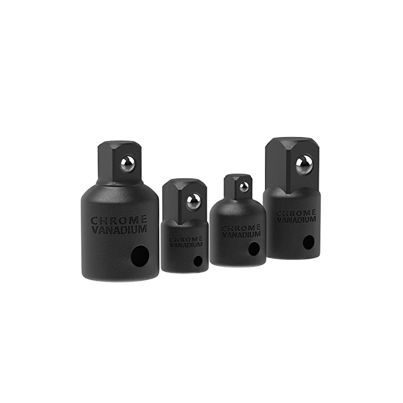 Bates- Impact Socket Adapter and Reducer Set, 4-pcs, Impact Sockets