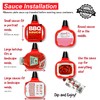 Saucemoto Dip Clip | An in-car sauce holder for ketchup