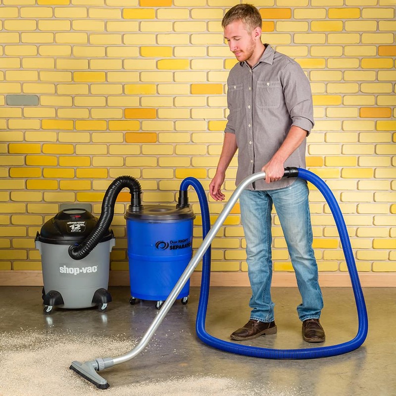 Industrial Shop Vacuum Floor Sweep with Swiveling Head
