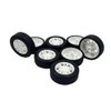 8PCS Toy Car Wheels 38mm Rubber Tire for Remote Control