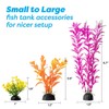 Aquarium Decorations 20 Or 23 Pack Lifelike Plastic Decor Fish