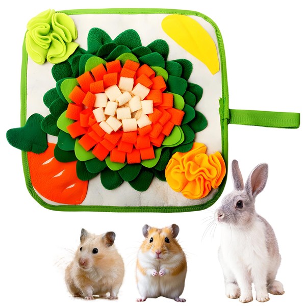 YREYBN Snuffles Mats For Dogs, Snuffle Mat for Rabbits Guinea