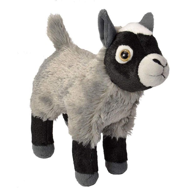 Wild Republic Goat Plush, Stuffed Animal, Plush Toy, Gifts for Kids, Cuddlekins 8 Inches
