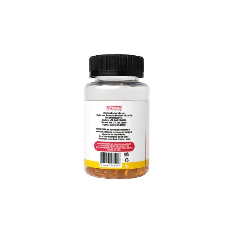 Superlabs Nutrition Vitamina D3 400 UI 100 Softgels