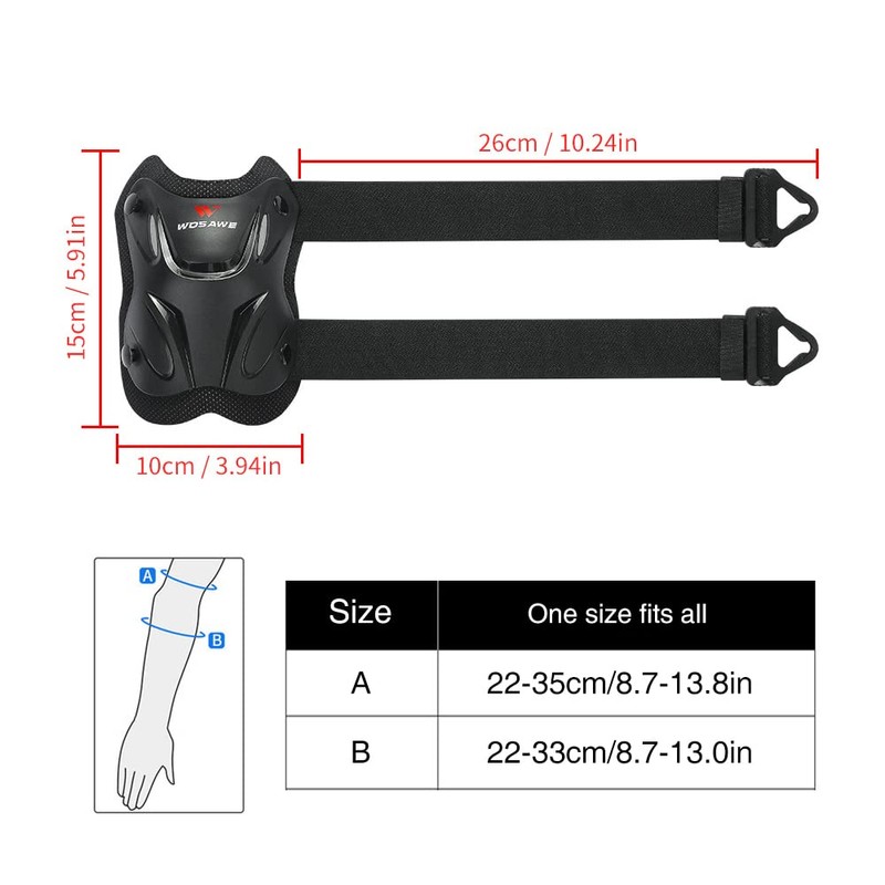 1 Pair Cycling Elbow Pads Bicycle MTB Bike Motorcycle Riding