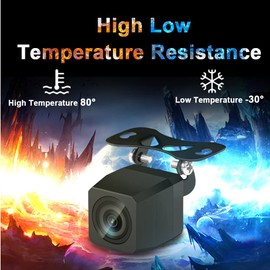 Car Rear View Support Camera, HD 170 Degree Wide Angle Car Rear View Camera, CCD Universal Waterproof Night Vision Vehicle Rearview Parking Camera (Tarlight Super HD Pro)