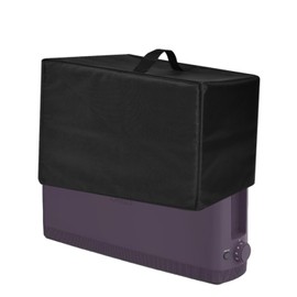 Heavy Duty Fabric Cover Dustproof Lid For bella 2 Slice Slim Toaster (Black)