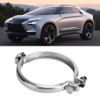 90.8mm 3.57in Turbocharger Turbo V Band Clamp Set Fit for