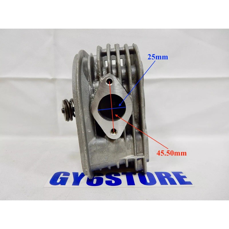 GY6 K-BLOCK *61mm BORE* (QMK) CYLINDER HEAD 57mm STUD SPACING