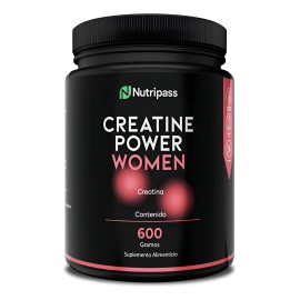 Creatine Power Women Nutripass 600g Creatina Monohidratada Sin Sabor