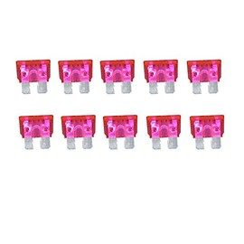 10PCS 50A Medium size Auto fuse, Automotive Fuses Blade,The fuse Insurance insert The insurance of xenon lamp piece Lights Fuse