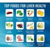 Limpieza del hígado apoyo de salud para eliminar hierba limpieza