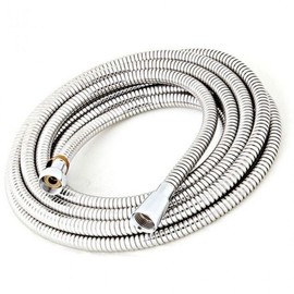 Metal hose 5M shower hose stainless steel line replacement faucet standard bathroom connection