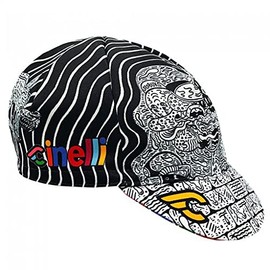 Cinelli Louie Cordero Cappellino Ciclismo, Blu, Taglia Unica Unisex-Adulto