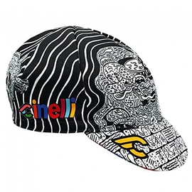 Cinelli Louie Cordero Cappellino Ciclismo, Blu, Taglia Unica Unisex-Adulto