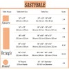 SASTYBALE Thanksgiving Tablecloths for Rectangle Tables Jacquard Fall Table Cloth