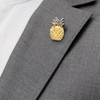 3D Pineapple Lapel Pin