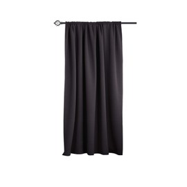 Woltu #330 250 g/m2 Heavy Opaque Blackout Curtain, Thermal Curtain with Ruffle Tape, Blackout Curtains, Matte, Height 175 / 225 / 245 cm, 135x175 cm