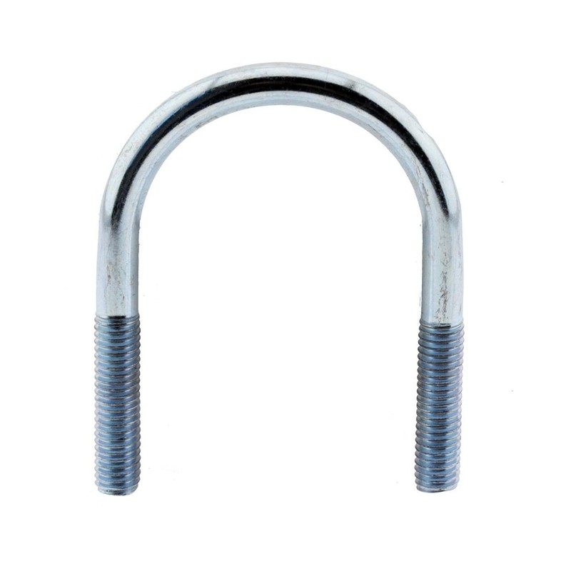 Round Steel Bracket for Pipe Diameter 159-168.3 mm, Galvanised Steel