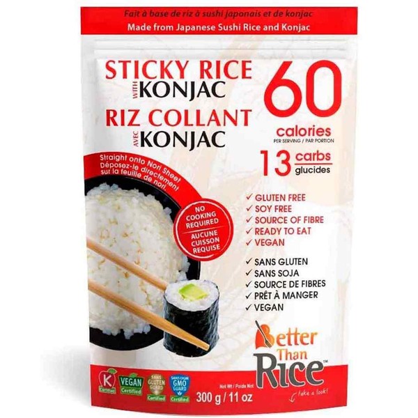 Better Than Rice Sticky Rice with Konjac (300g)