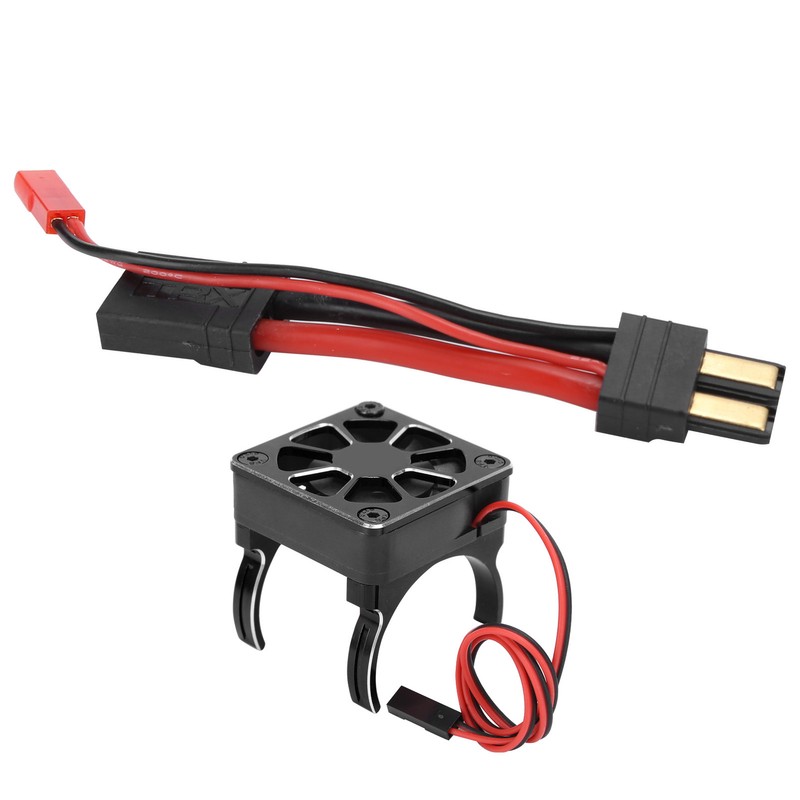 540/550 Motor Cooling Fan Radiator with Connector Cable Fit for