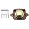 SQXBK Keyless Push Button Catch Door Knob Lock Push Button