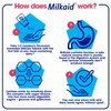 Milkaid Lactase Enzyme Chewable Tablets for Lactose Intolerance Relief, Prevents