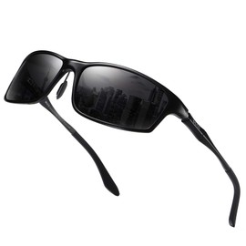 DUCO Men's Driving Sunglasses Polarised Glasses Sports Eyewear Fishing Golf Goggles 8201