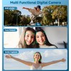 Digital Camera, 56MP Dual Screen Autofocus Vlogging Camera, 16X Zoom
