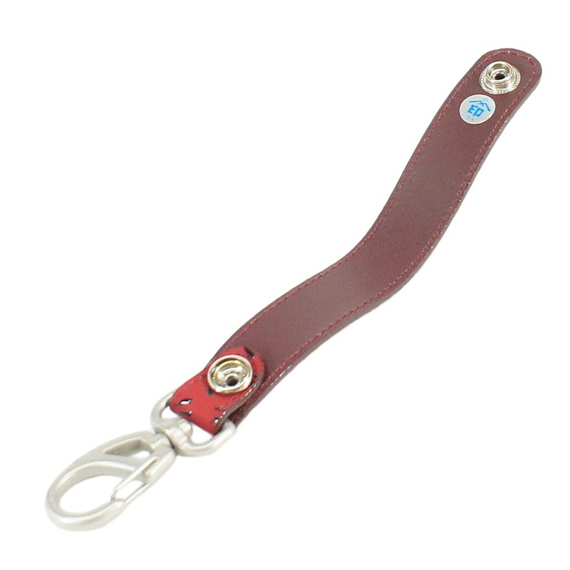 Indenya 4701-03-008 Belt Strap Key Chain B Deer Leather Red