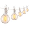Brightown Outdoor String Lights, 50FT 25 G40 Bulbs Shatterproof Patio